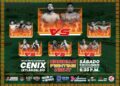 Box y artes marciales mixtas en el polideportivo CENIX el 09 de diciembre