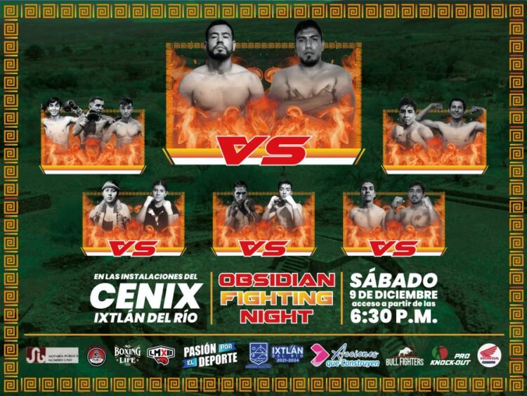 Box y artes marciales mixtas en el polideportivo CENIX el 09 de diciembre