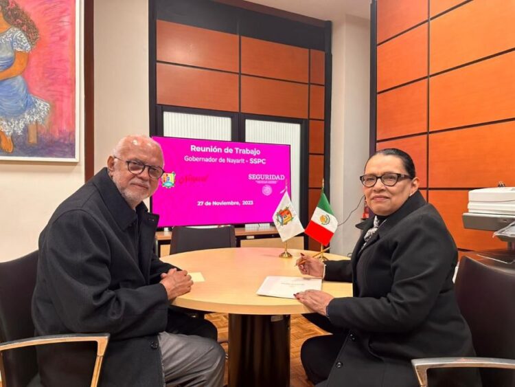 Consolida Navarro Quintero alianza estratégica con Secretaría de Seguridad y Protección Ciudadana Federal