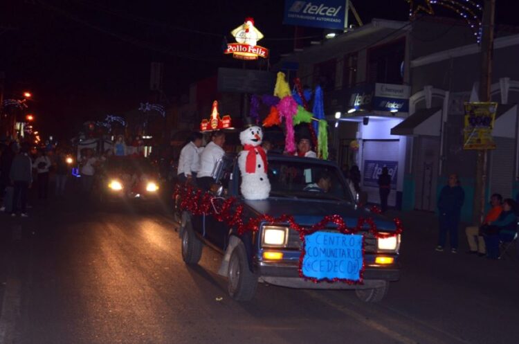 Desfile navideño y encendido de luces en Ixtlán el sábado 16 de diciembre