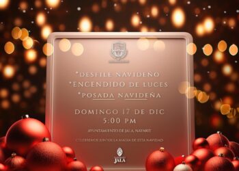 Desfile navideño y encendido de luces en Jala el domingo  17 de diciembre