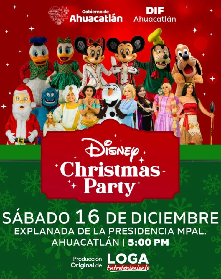 ¡Show navideño, este sábado en Ahuacatlán!