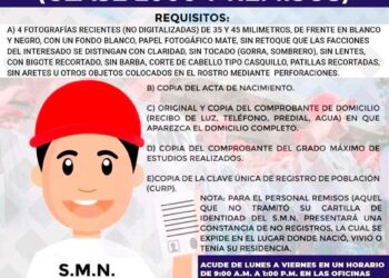 Gobierno de Jala Convoca a jóvenes de clase 2006 y remisos a tramitar su cartilla militar