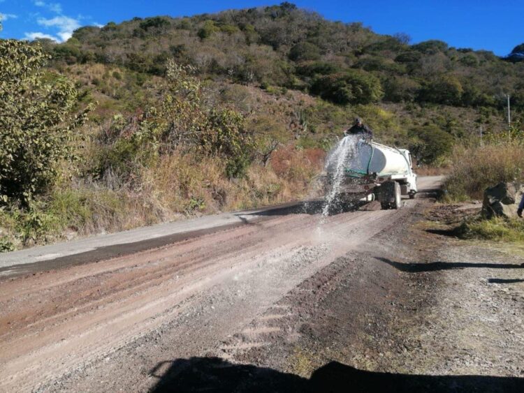 Inicia gobierno del estado rehabilitación de carretera Amatlán-La Yerbabuena