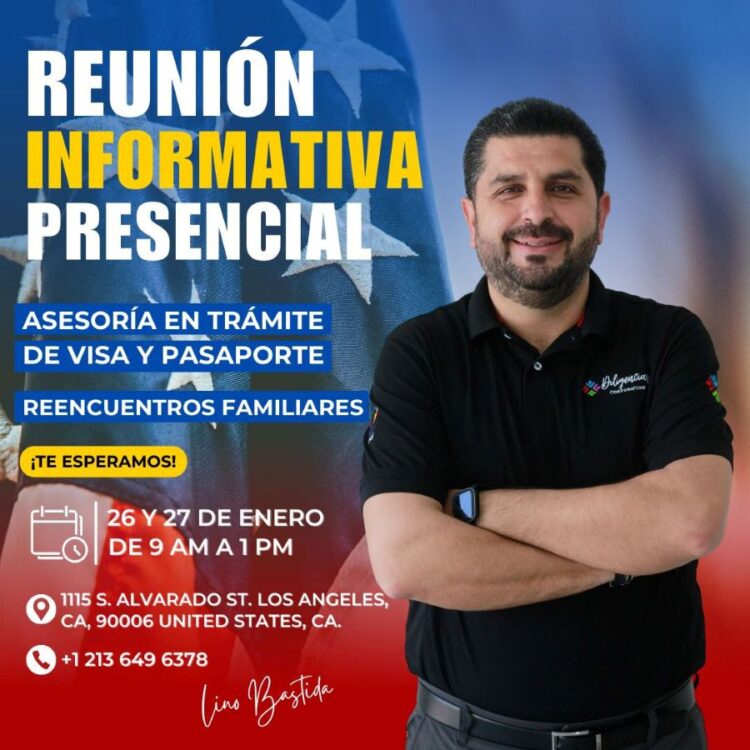 Jornadas informativas en Los Ángeles sobre trámites consulares y reencuentros familiares