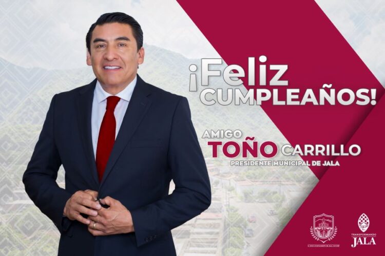 Toño Carrillo agradece muestras de afecto en su cumpleaños