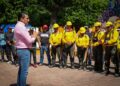Culmina con éxito curso de combate a incendios en Jala