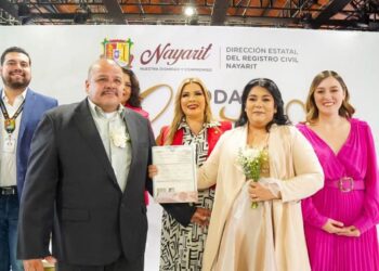 Gobierno del Estado brinda certeza jurídica con las «Bodas Colectivas 2024»