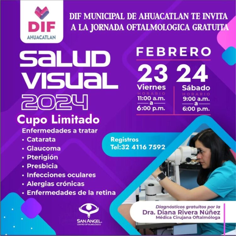 Sigue campaña “Muévete sin dolor” en Ahuacatlán