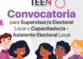 Abierta convocatoria para Supervisor Electoral y Capacitador Asistente en Ixtlán