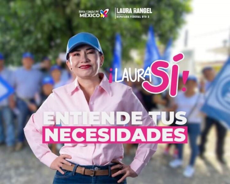 Laura Rangel impulsa iniciativa «Chamba para todos» en su campaña por el tercer distrito