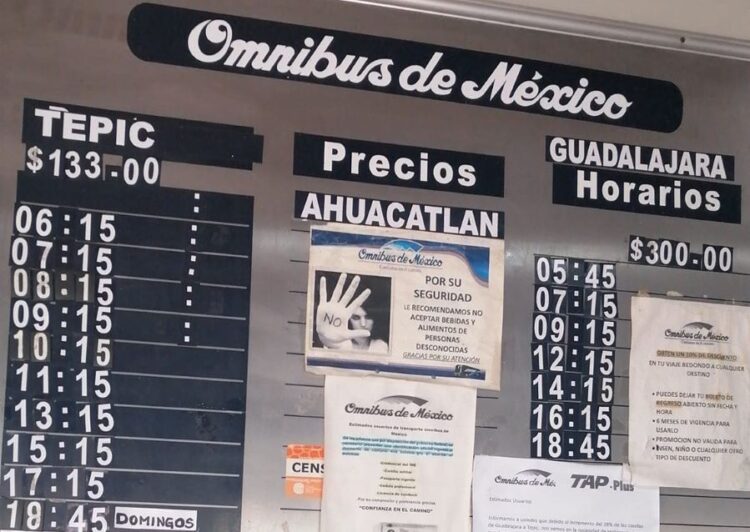 Nuevo punto de venta de boletos de Ómnibus de México en Jala Pueblo Mágico