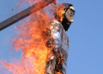 Quema del Judas en Ahuacatlán este domingo