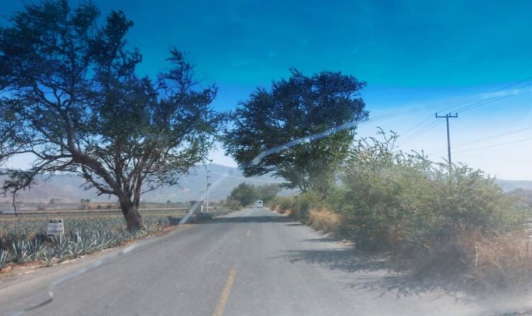 Carretera a Jala en Riesgo por infinidad de baches y lluvias