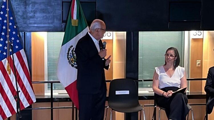 Gobernador de Nayarit, presente e inauguración del Nuevo Consulado de E.U., en Guadalajara
