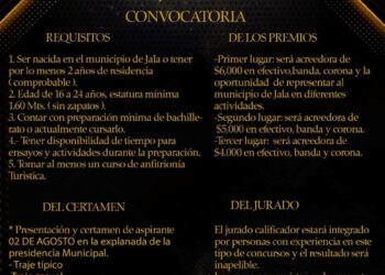 Jala convoca a elección de la reina de la Feria del Elote 2024