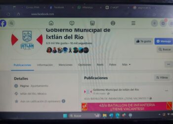 Página de Facebook del gobierno de Ixtlán está inactiva Algo raro pasa