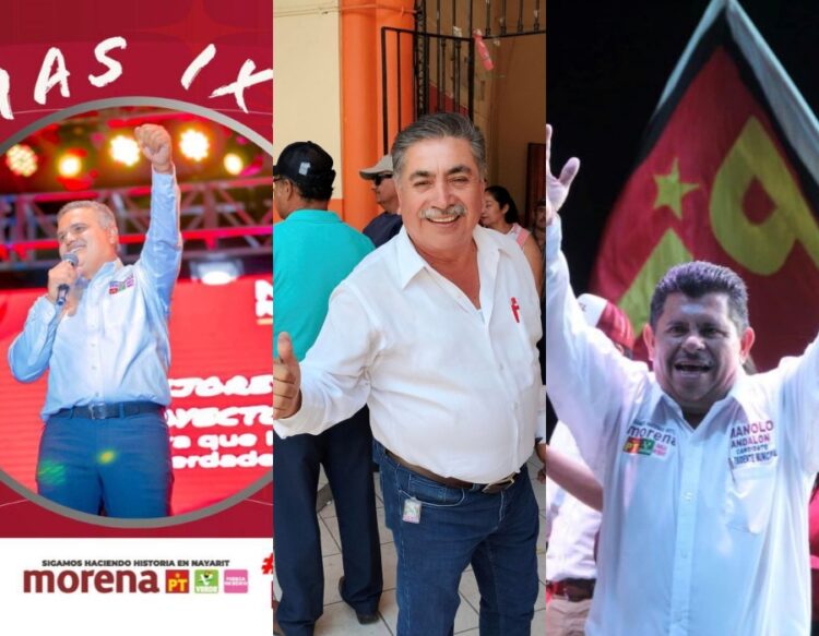 Triunfos de Memo, Toño y Manolo, definen nuevo rumbo en Ixtlán, Jala y Ahuacatlán