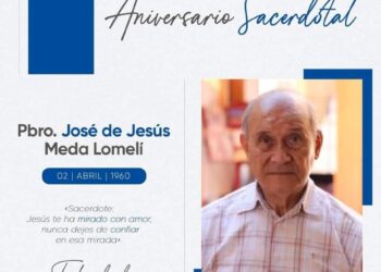 Padre Jesús Meda Lomelí: 64 años de servicio ministerial