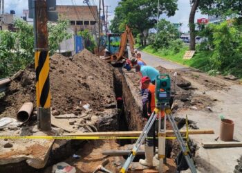 Avanzan obras en privadas habitacionales para mejorar la calidad de vida