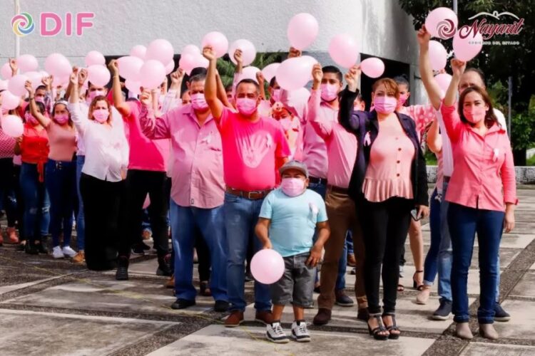 DIF Nayarit refuerza compromiso en la lucha contra el cáncer en mujeres y niñas