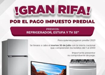 Gobierno de Ahuacatlán revela ganadores del sorteo por impuesto predial