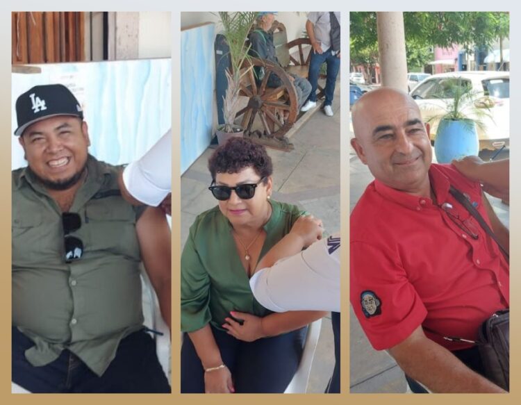 Presidenta de Ahuacatlán da el ejemplo en jornada de vacunación