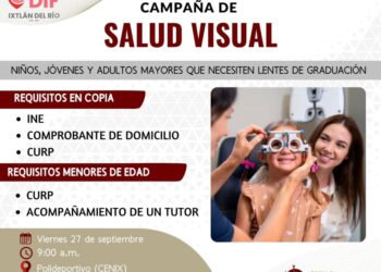 Campaña de salud visual gratuita en Ixtlán