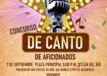 Concursos de aficionados al canto y baile, este sábado y domingo en Ixtlán