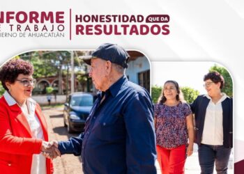 Bandas Caballero y Caña Verde en el rompimiento de feria de Ahuacatlán