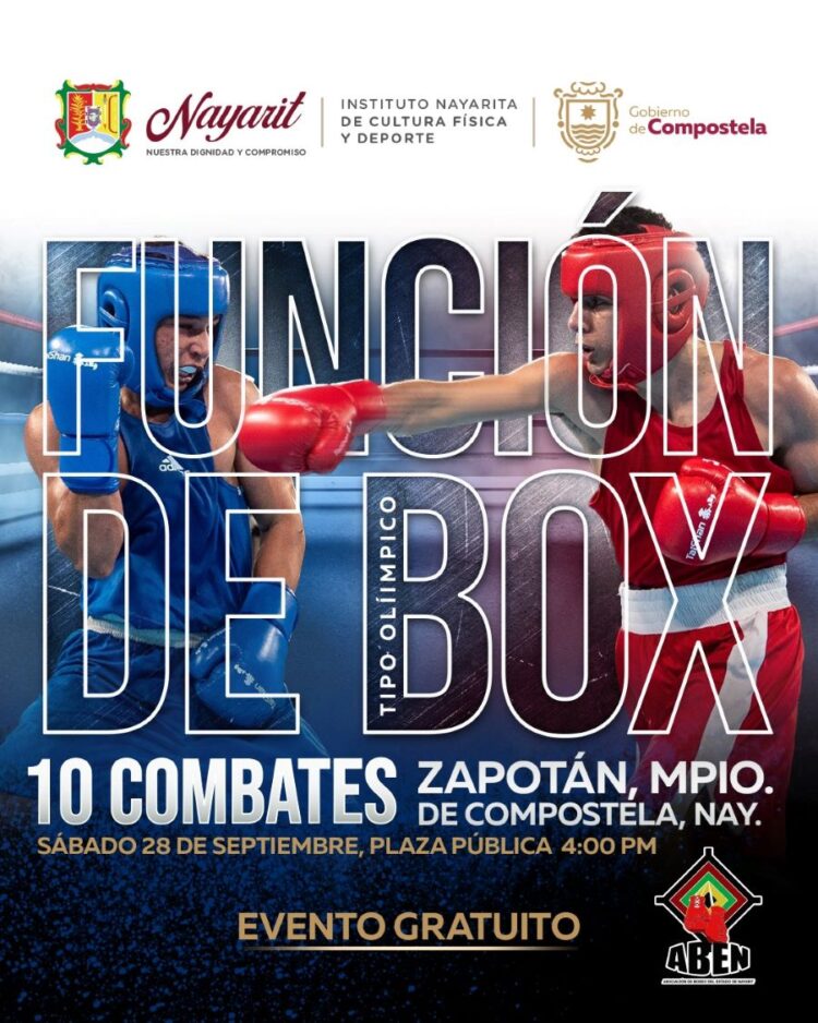 Zapotán se prepara para una emocionante función de boxeo