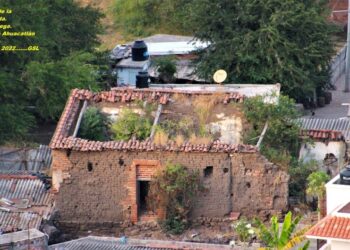 El casco de la Hacienda, en La Ciénega