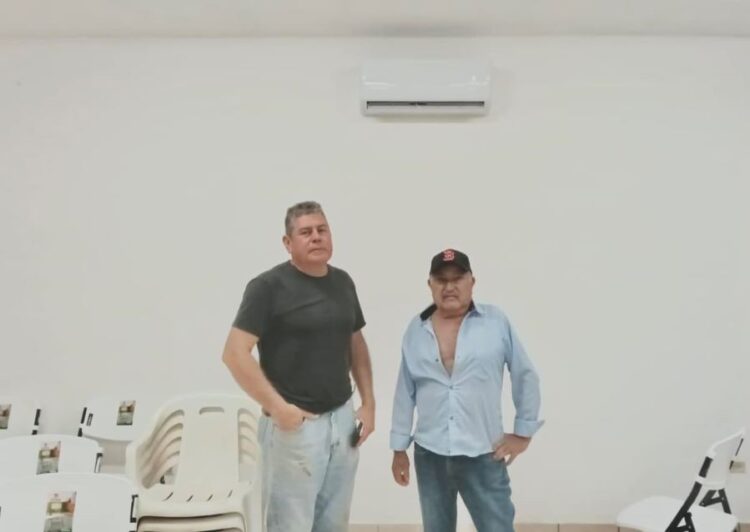 Mejoras en el Club de la Tercera Edad de Cerro Blanco