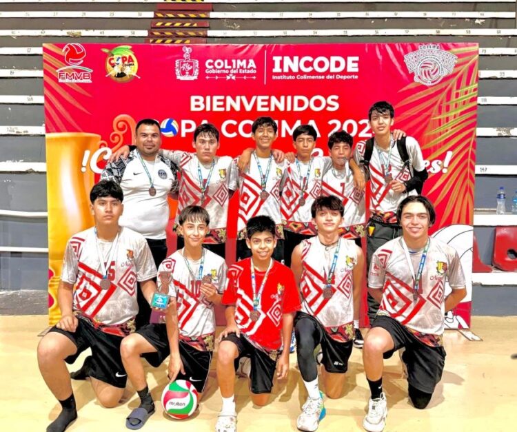 Ixtlán del Río logra tercer lugar en la Copa Colima de Voleibol 2024