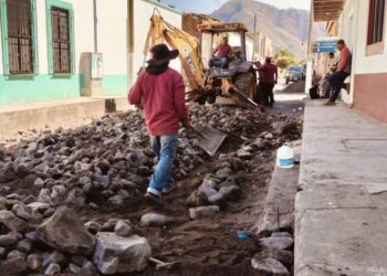 Jala apuesta por mejorar sus vialidades: Inicia rehabilitación de la calle Hidalgo