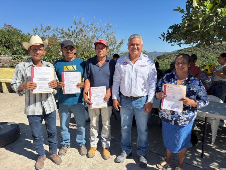 Memo Ramírez supervisa elecciones de jueces auxiliares en comunidades serranas