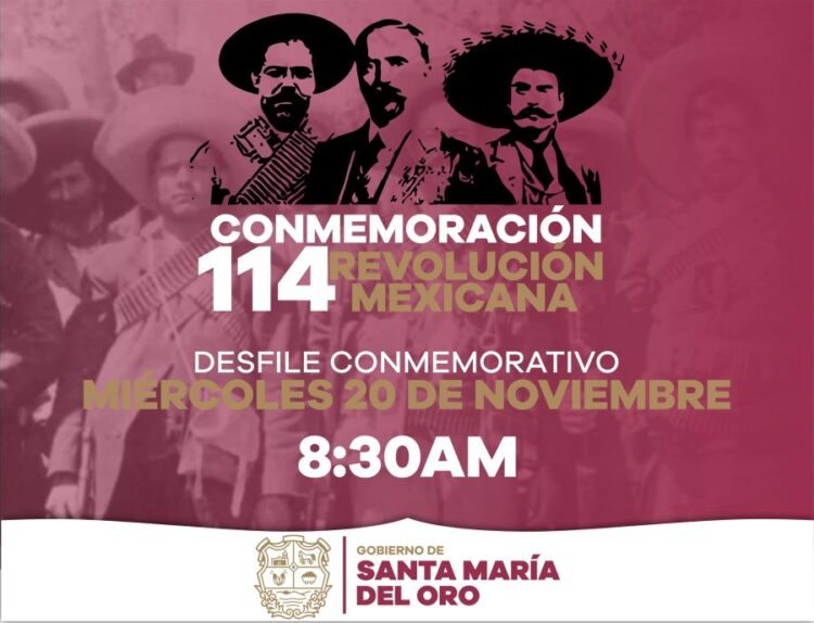 Jala se viste de revolución para celebrar el 20 de noviembre