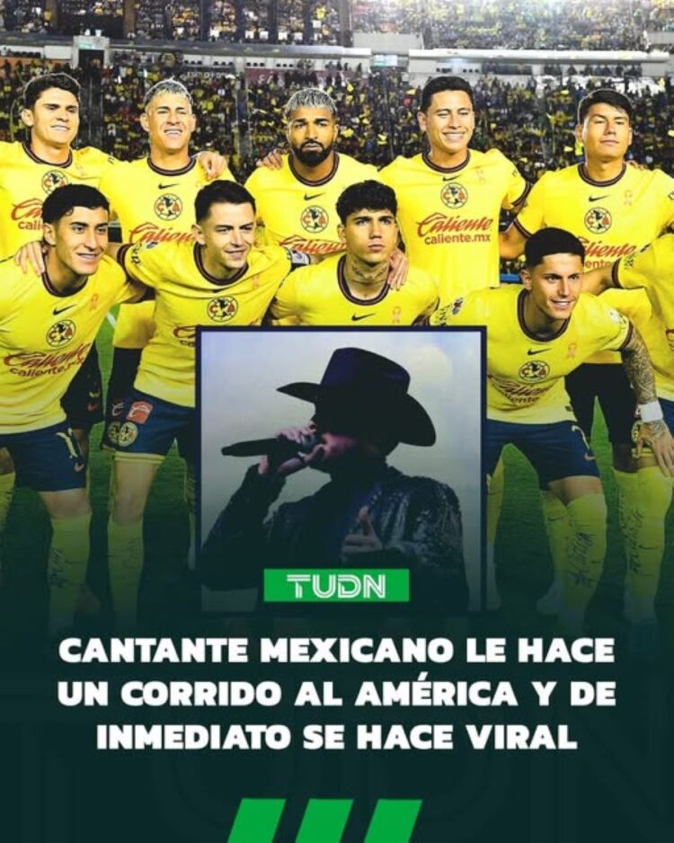 Ahuacatlense conquista las redes con su corrido al América