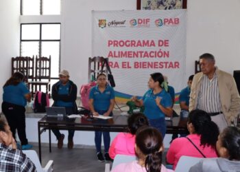 Entregan 800 despensas del Programa de Alimentación para el Bienestar, en Ahuacatlán