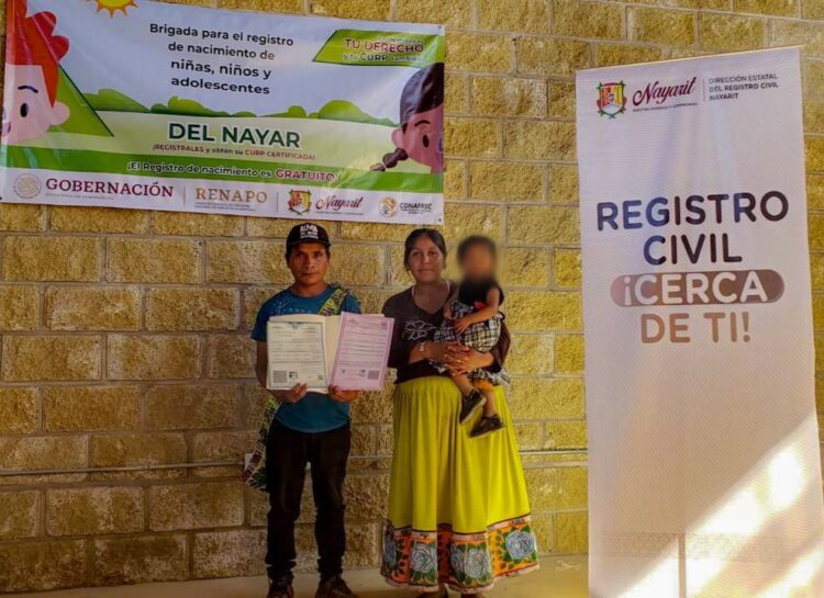 Gobierno del estado lleva a las comunidades indígenas y rurales la campaña, Registro Civil ¡Cerca de Ti!