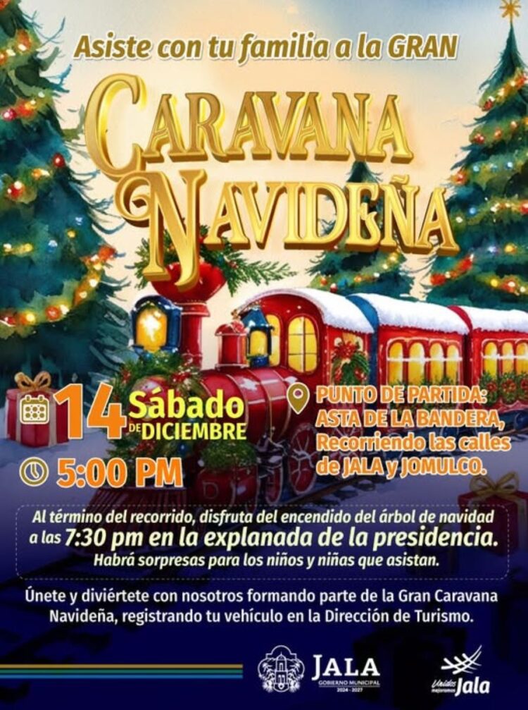 Jala se prepara para brillar con su Caravana Navideña 2024