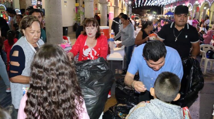 Sonrisas y alegría en la posada infantil de Ahuacatlán