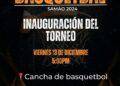 “Torneo Invernal de Basquetbol SAMAO 2024” inicias este viernes 13 de diciembre