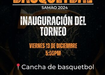 “Torneo Invernal de Basquetbol SAMAO 2024” inicias este viernes 13 de diciembre