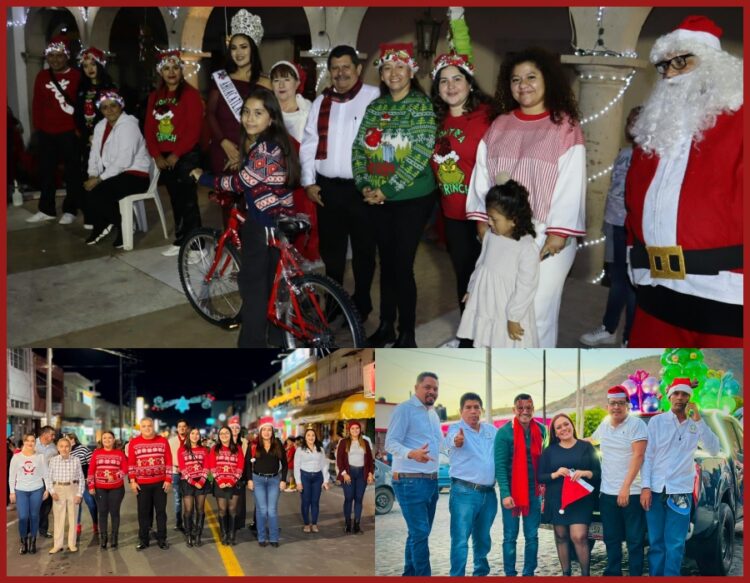 Espíritu navideño une a Ahuacatlán, Jala e Ixtlán con desfiles, luces y tradición