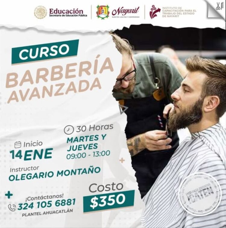 ICATEN Ahuacatlán arranca con cursos prácticos y accesibles para 2025