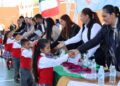 Exhibición Regional de Escoltas de Bandera en Ahuacatlán: Un evento de disciplina y orgullo
