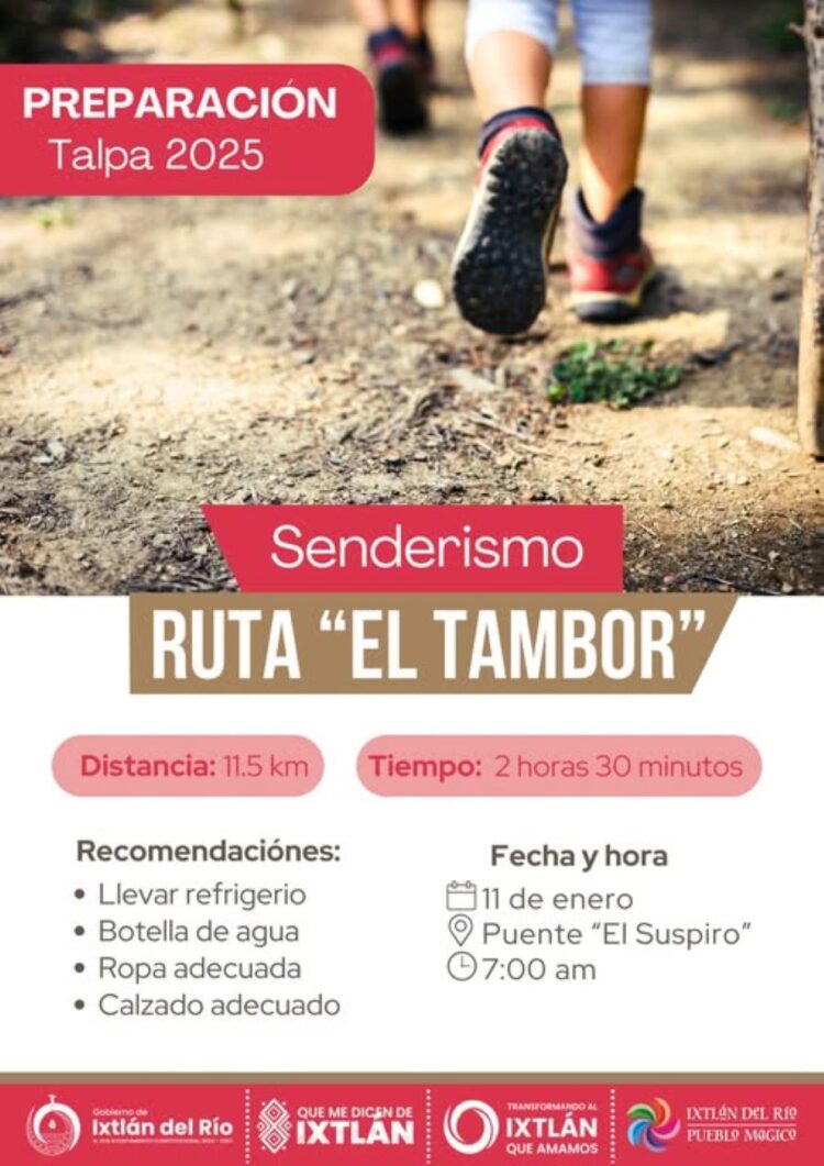 Invitan a caminata como preparación para la peregrinación a Talpa 2025, en Ixtlán