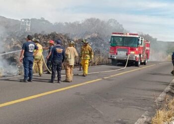 Primer incendio de la temporada en Ahuacatlán