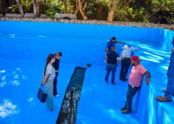 Santa María del Oro revitaliza la «Alberca Agua Caliente»